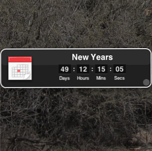 Vet hur länge det är för någonting som använder Dashboard Countdown Widget [Mac OSX] / Mac